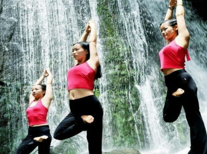 Việc kết hợp các môn thể thao ngoài trời với một khung cảnh thiên nhiên tuyệt đẹp và văn hóa truyền thống của vùng Wuyuan...