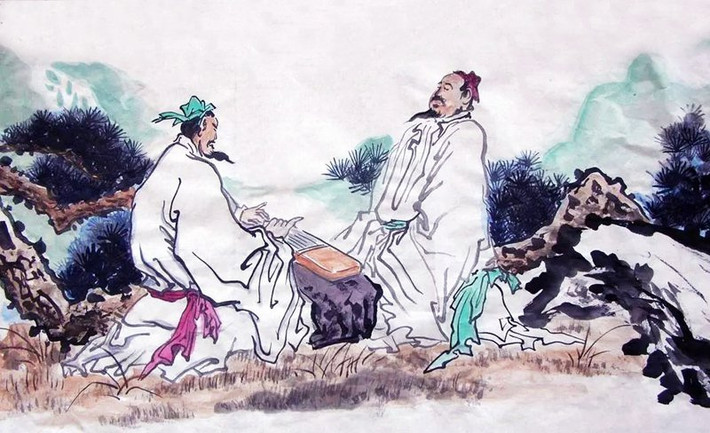 Tại đây, Tần Thủy Hoàng đã gặp Từ Phúc, người trình sớ tấu rằng “trên biển đông có ba ngọn núi thần có thần tiên sinh sống và có thần dược giúp trường sinh bất tử”. Từ Phúc cho biết đã từng đến đó và thần tiên nói rằng phải hiến đồng nam đồng nữ và nhân công để đổi lấy thuốc tiên.