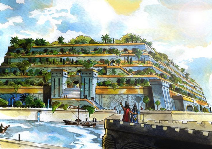 5. Vườn treo Babylon có thật không? Các tác giả cổ đại mô tả một loạt các khu vườn tuyệt vời được xây dựng tại thành phố cổ Babylon ở Iraq ngày nay. Không rõ những khu vườn này được xây dựng khi nào, nhưng một số nhà văn cổ đại đã bị ấn tượng bởi những khu vườn đến mức họ gọi chúng là một "kỳ quan của thế giới".