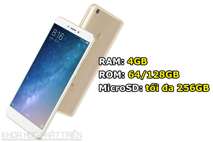 Khay SIM 2 kiêm luôn vai trò khe cắm thẻ nhớ.