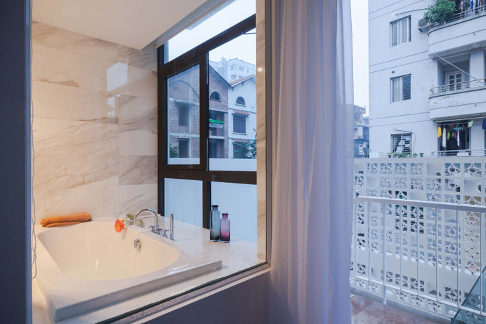 View mọi hướng trong ngôi nhà đều rất đẹp.