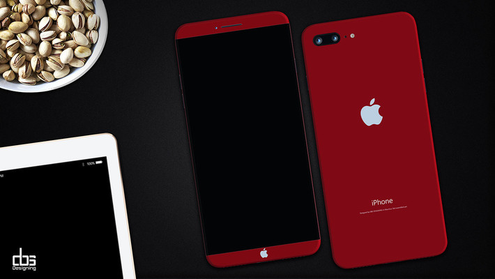 Trong bản dựng ý tưởng thiết kế mẫu iPhone 8 này, thế hệ kế tiếp của Apple trông cứng cáp, mạnh mẽ dù vẫn sở hữu màn hình cong tràn sang hai cạnh bên.
