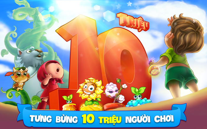 Game Việt Khu vườn trên mây. Trò chơi nổi tiếng này đã dành được giải thưởng “Game được cộng đồng yêu thích nhất” dành cho phiên bản quốc tế. Chiến thắng này là bước tiến quan trọng của Khu Vườn Trên Mây bản quốc tế, cho thấy game ngày càng lớn mạnh và nhận được sự yêu thích từ cộng đồng game thủ trên thế giới. Ảnh: 9play.