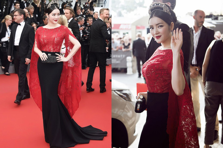 Tại Liên hoan phim Cannes 2015, Lý Nhã Kỳ nổi bật ở thảm đỏ với bộ váy Haute Couture của Alexis Mabille có giá 50.000 EUR (hơn 1,2 tỷ đồng).