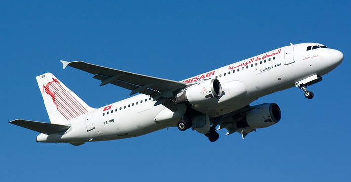 TunisAir - hãng hàng không quốc gia của Tunisia bị than phiền bởi chất lượng dịch vụ nghèo nàn. Ảnh: Tripadvisor.