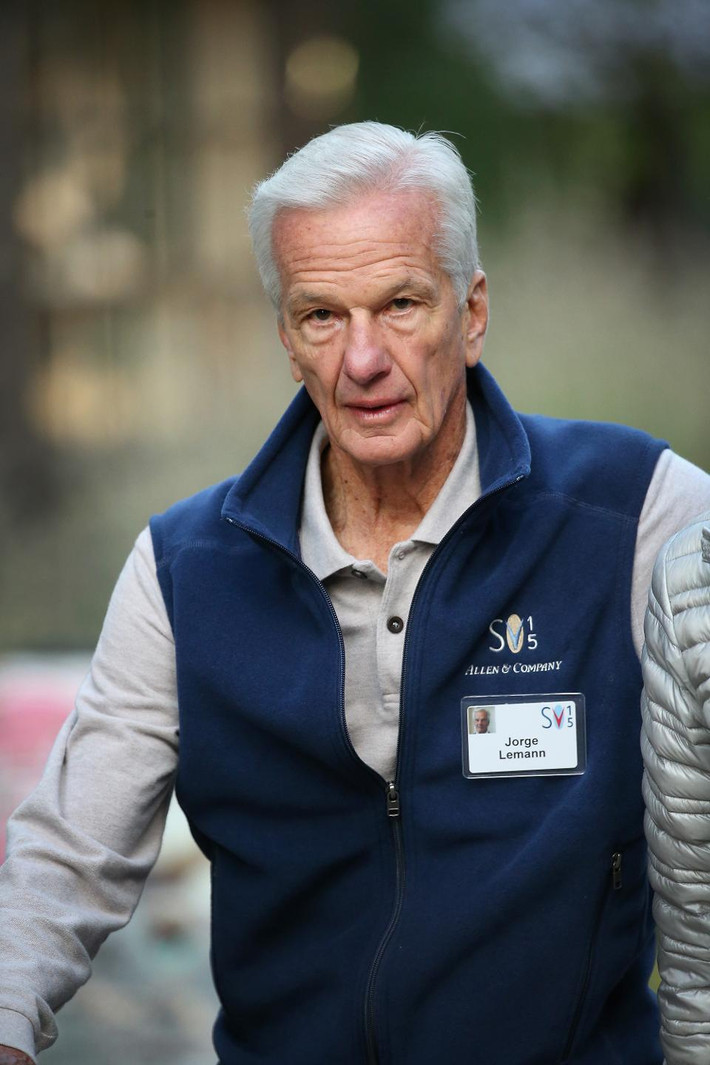 30,4 tỷ USD là tổng tài sản của ông Jorge Paulo Lemann - người giàu có nhất Nam Mỹ. (Ảnh Forbesimg)