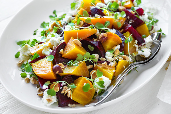 Salad củ cải là món ăn tuyệt vời bạn có thể ăn sau khi chạy bộ. Ảnh: thecozyapron.