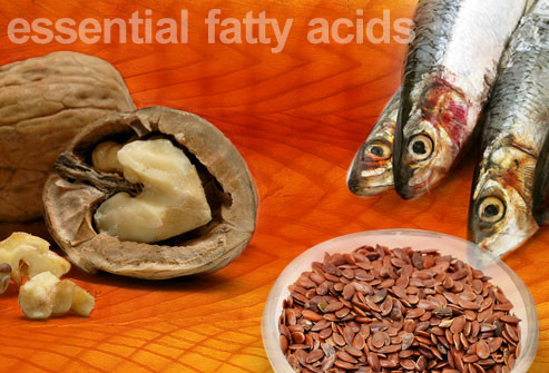 8. Một số chất béo lành mạnh Omega-3 và omega-6 là chất béo giúp chăm sóc làn da mượt mà và trẻ trung hơn. Bạn có thể lấy những chất béo này từ dầu ô liu và dầu hạt cải, hạt lanh, quả óc chó và cá nước lạnh như cá hồi, cá mòi và cá thu.