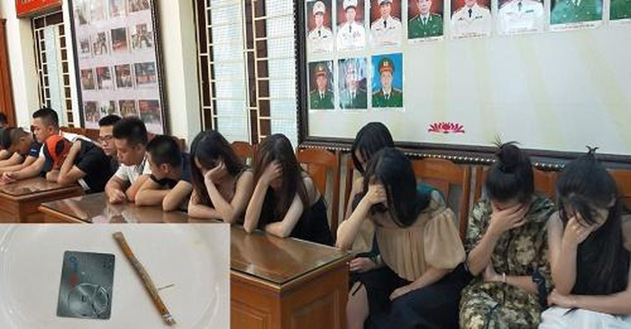 Thanh Hóa: Tiệc ma túy mừng sinh nhật 23 tuổi: Ngày 5/6, Công an tỉnh Thanh Hóa bắt quả tang 14 nam, nữ thanh niên đang sử dụng trái phép chất ma túy trong một quán karaoke trên địa bàn huyện Hoằng Hóa. Nhóm này khai nhận, để mừng sinh nhật tuổi 23 của mình, Nguyễn Đình Huy (SN 1997, ngụ xã Hoằng Phượng, huyện Hoằng Hóa) đã mời bạn bè đi nhậu, sau đó tiếp tục kéo nhau tới quán karaoke và mở "tiệc ma túy".