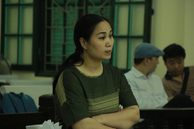 Bị cáo Vân.