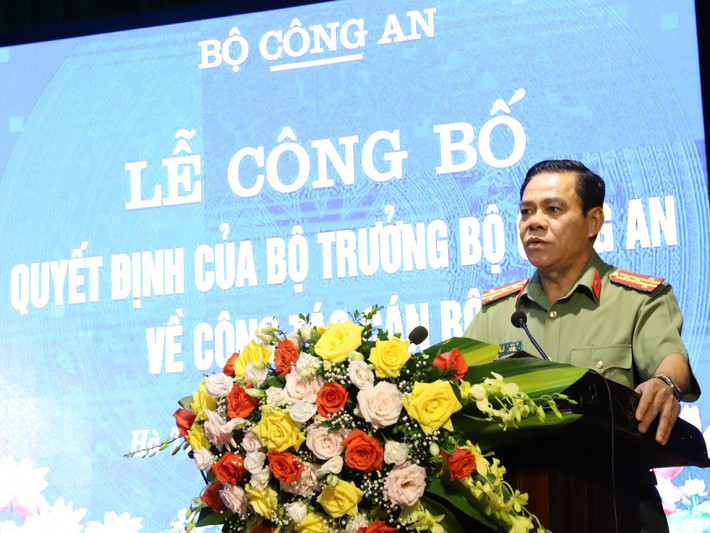 Đại tá Võ Trọng Hải - tân Giám đốc Công an tỉnh Nghệ An người thay thiếu tướng Nguyễn Hữu Cầu.