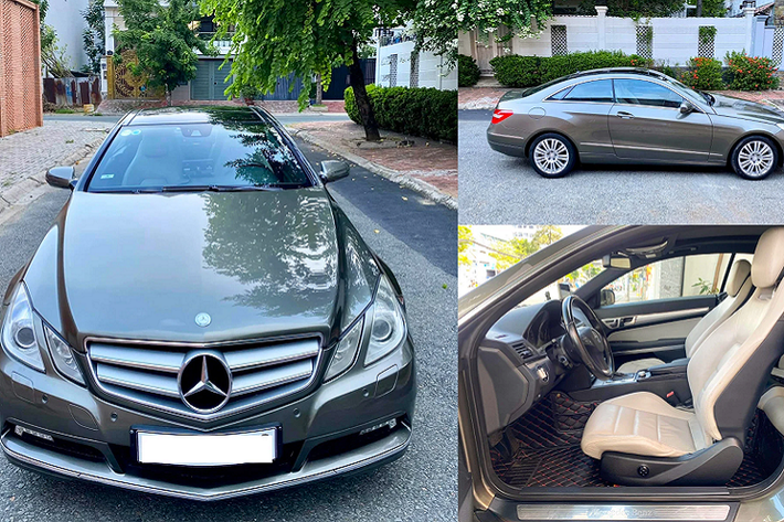 Rất ít xe sang E-Class Coupe lăn bánh trên đường phố Việt, vì nó khá hiếm tại Việt Nam. Vào năm 2009, Mercedes-Benz Việt Nam đã từng giới thiệu đến thị trường Việt biến thể Coupe của dòng E-Class thế hệ thứ 4 (W212) – E350 Coupe (C207) cùng với phiên bản sedan E300 Elegance xe lắp ráp trong nước. Tại thời điểm đó, Mercedes-Benz E350 Coupe nhập khẩu có giá bán 2,502 tỷ đồng.