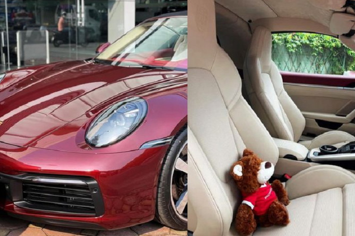 Chiếc Porsche 911 Targa 4S Heritage Design mới được bàn giao cho vị đại gia Hà Thành vào đúng ngày Hà Nội kết thúc chuỗi ngày giãn cách dài 2 tháng nên con số 921 lại càng ý nghĩa hơn nữa.