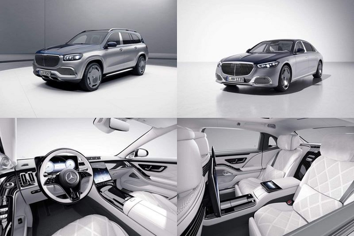 Thương hiệu xe sang Mercedes-Maybach chọn biến thể cao cấp nhất của S-Class (S 680) và GLS (GLS 600) để giới thiệu gói Edition 100. Điểm chung của các mẫu Mercedes-Maybach Edition 100 là ngoại thất tông kép độc quyền gồm bạc High-tech Silver và xanh dương Nautical Blue.
