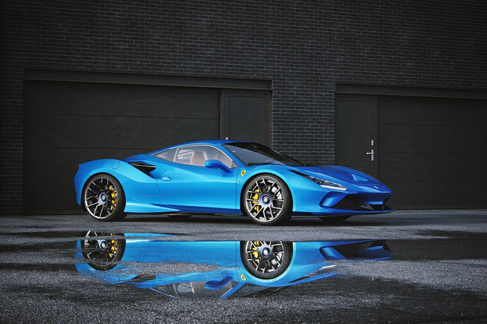 Ngoài ra, bản độ Ferrari F8 Tributo Wheelsandmore còn được trang bị hệ thống treo lò xo ngắn hơn, giúp gầm xe hạ xuống 35 mm. Hệ thống treo này có giá 1.421 USD.