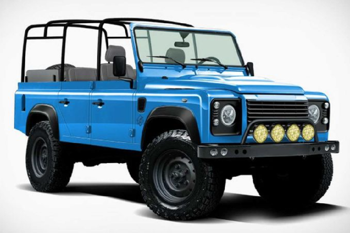 Chiếc Function Defender địa hình này được sản xuất bởi Black Bridge Motors (Mỹ) - một công ty chuyên tạo ra những chiếc xe có thiết kế trường tồn và tôn vinh những tác phẩm kinh điển vượt thời gian - kết hợp vẻ ngoài cổ điển với công nghệ hiện đại.