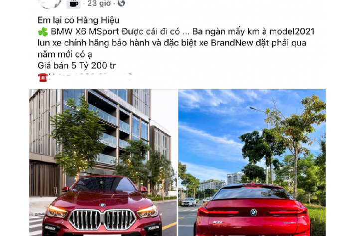 Sau khi trải nghiệm hơn 3.000km, có thể nói chủ xe BMW X6 này đã “lỗ” khoảng 400 triệu đồng vào chi phí lăn bánh. Hiện chưa rõ lý do chủ xe quyết định “sang tay” nhanh chóng chiếc BMW X6 2020 mới này. Có thể lăn bánh hơn 3.000km đã đủ để chủ xe trải nghiệm chiếc crossover hạng sang của BMW.