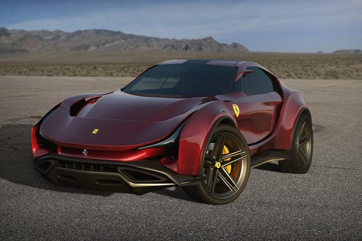 Trước mắt, Ferrari đang tập trung phát triển hàng loạt mẫu xe hấp dẫn mới mà sẽ dần ra mắt công chúng trong tương lai gần, nhưng SUV Purosangue chắc là cái tên nhận được nhiều sự quan tâm nhất trong số đó. Một chiếc siêu SUV Ferrari mới ư? Ai mà nghĩ được cơ chứ? Trong khi Purosangue vẫn đang trong quá trình bí mật phát triển và thử nghiệm, không ít người đã cố gắng suy đoán nó trông sẽ ra sao khi được vén màn chính thức.
