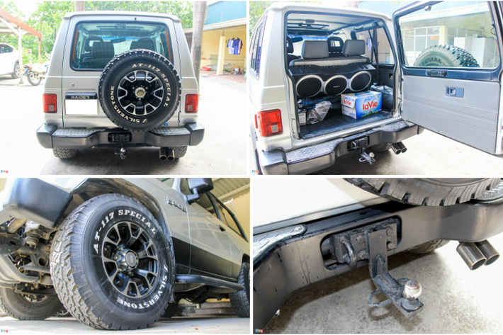 Khác đa số SUV cỡ nhỏ hiện nay, Dodge Raider là một mẫu SUV 4x4 thực thụ, với khả năng vượt địa hình nổi tiếng của dòng xe Pajero.