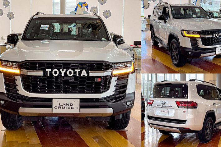 Sau hơn 1 tuần kể từ khi được giới thiệu, Toyota Land Cruiser GR Sport 2022 mới đã bắt đầu “lên kệ” ở các đại lý của Toyota tại Nhật Bản, sẵn sàng đến tay khách hàng ở quê nhà. Land Cruiser GR Sport 2022 chính là phiên bản đắt tiền nhất trong tất cả các phiên bản của dòng Land Cruiser 2022 thế hệ mới.