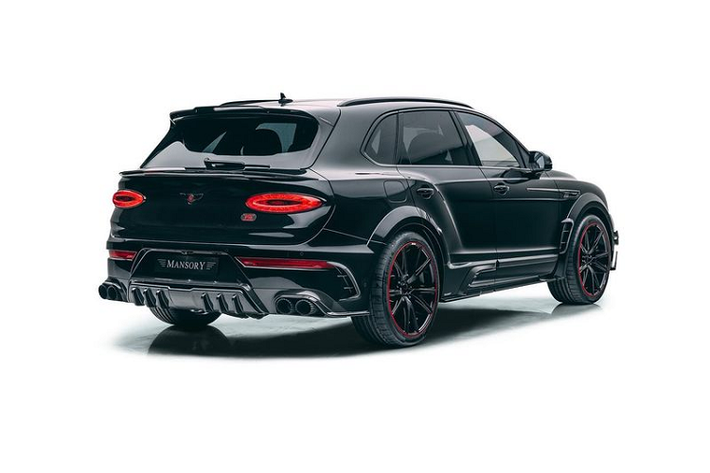 Sức mạnh mới giúp Bentayga 2021 của Mansory dễ dàng tăng tốc từ 0 - 100 km/h trong 3,7 giây (cải thiện 0,8 giây) trước khi cán tốc độ tối đa 317 km/h (nguyên bản là 290 km/h).
