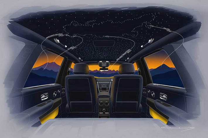 11. Artic White & Hotspur Red Phiên bản đặc biệt Rolls-Royce Phantom "Artic White & Hotspur Red" được sản xuất dành riêng cho một nhà sưu tập xe Rolls-Royce ở Texas. Ở khu vực bên ngoài, chiếc xe được sơn phủ lớp sơn trắng Arctic White kèm theo đường coachline kép và đường sọc đỏ mang tên gọi Hotspur Red. Bên trong xe, toàn bộ thảm sàn được làm từ lông cừu cao cấp hay các chi tiết như rèm cửa và ốp hành lý đều mang màu đỏ nổi bật.