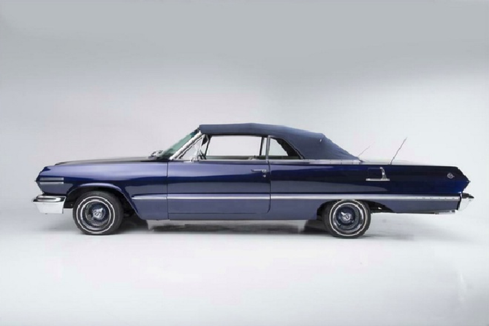 Xe được bán đấu giá tại trang tại Goldin Auctions. Mức giá xe Chevrolet Impala 1963 này khởi điểm từ 140.000 USD và dự đoán sẽ chạm mốc 250.000 USD.