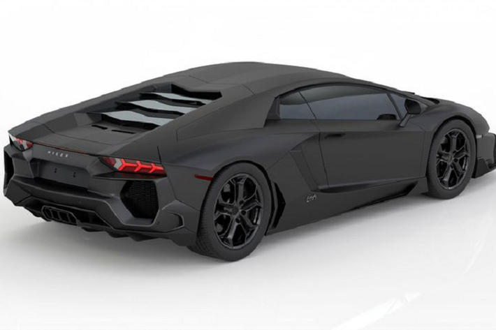 Bộ bodykit này bao gồm bộ cản trước và sau làm bằng sợi carbon được thiết kế lại, mang đến cho bản độ Lamborghini Aventador này một diện mạo độc đáo và táo bạo hơn rất nhiều. Bộ cản trước của Huber nhô ra xa hơn so với cản tiêu chuẩn của Aventador, đồng thời được tích hợp các khe gió tạo hình lại.