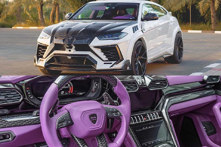 Với nội thất được bao phủ bởi sắc tím, chiếc Lamborghini Urus độ khủng và mới toanh của Mansory chắc chắn không phải sự lựa chọn của tất cả mọi người, có người sẽ thấy nó thật thú vị nhưng cũng không ít người đánh giá thấp sự "lột xác" này của Urus.