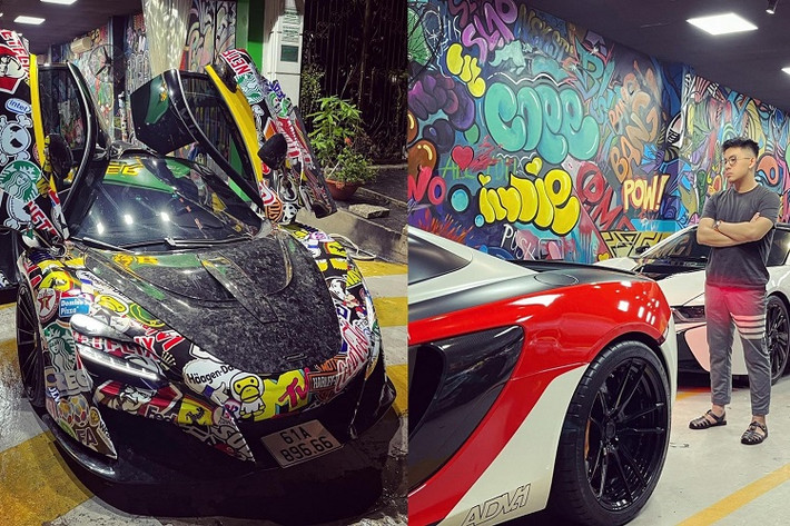 Thông tin về việc chiếc siêu xe McLaren 720S độ N-Largo độc nhất Việt Nam được một người chuyên mua bán siêu xe ở Sài thành mua lại của một người chơi lan đột biến và sau đó khoác lên ngoại thất của xe bộ áo đề-can sặc sỡ của nhiều thương hiệu nổi tiếng trên thế giới đã thu hút sự chú ý của cộng đồng mạng.