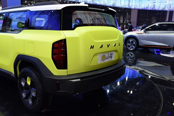 Tương tự ngoại thất, nội thất của Haval X Dog cũng được thiết kế ấn tượng không kém. Nội thất của mẫu xe này được phối 3 màu đen, trắng và xanh cốm giống với ngoại thất, tạo cảm giác trẻ trung, cá tính.