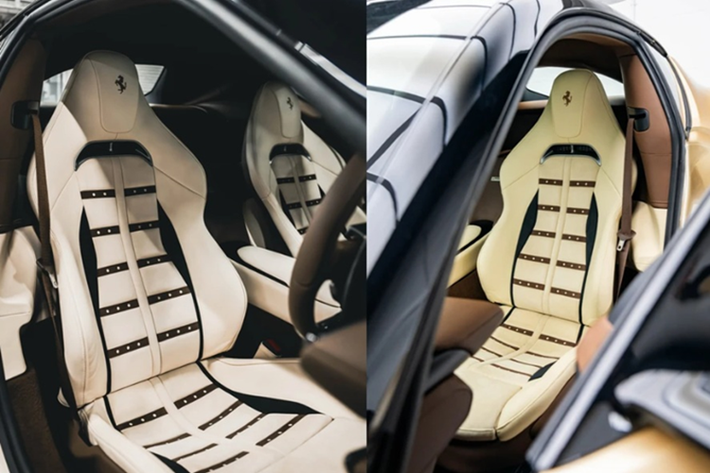 Bên trong khoang lái, chiếc Ferrari 12Cilindri vẫn duy trì triết lý thiết kế dual-cockpit, tách biệt rõ ràng khu vực điều khiển giữa người lái và hành khách.