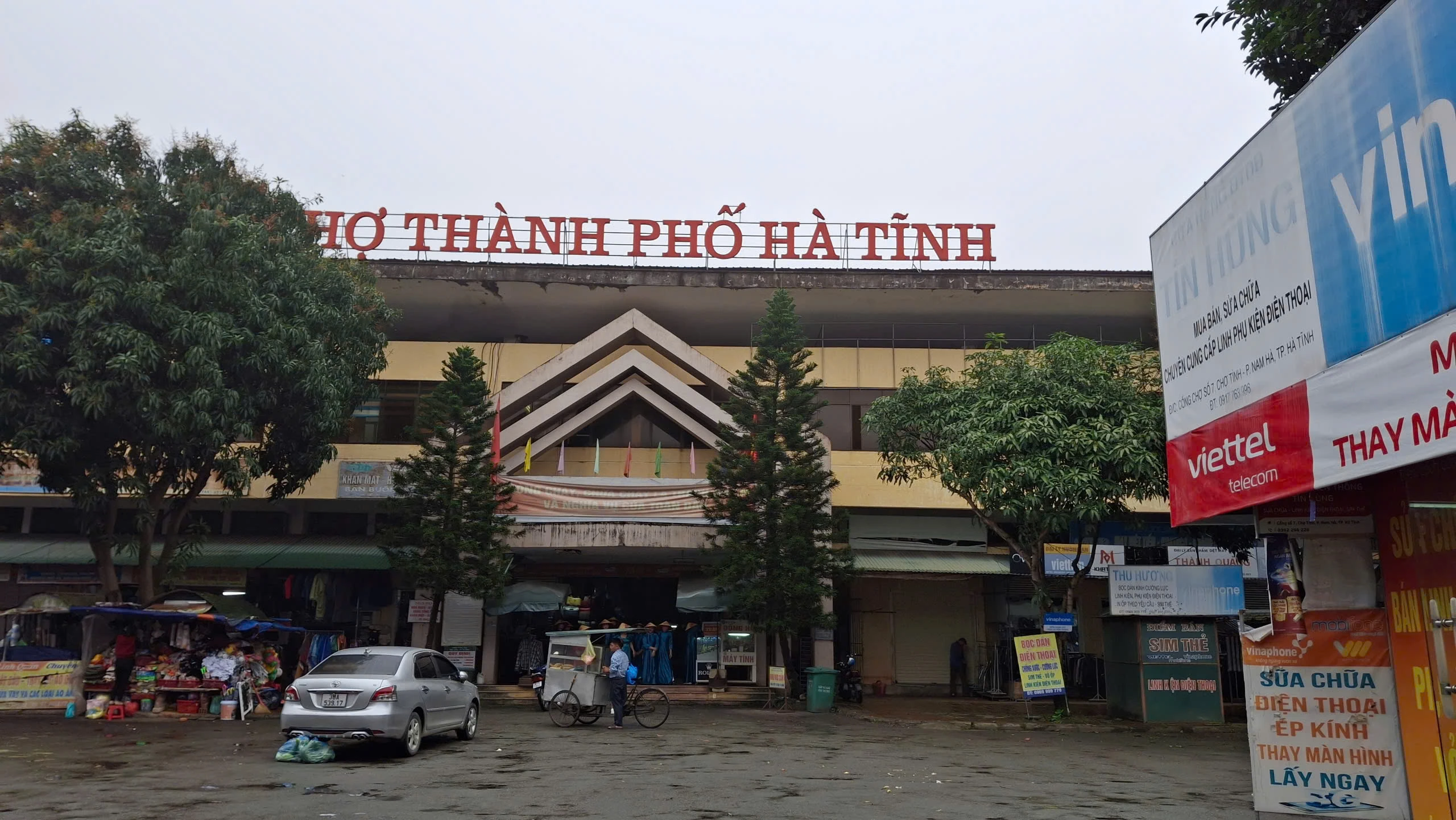 Chợ truyền thống lớn nhất Hà Tĩnh đìu hiu, ế ẩm