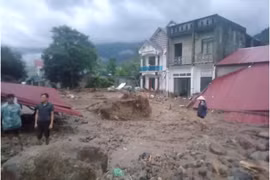 Hiện trường trận lũ quét khiến 4 người chết ở Bắc Kạn