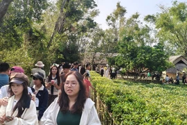 Giữa ngàn sắc xuân xứ Nghệ, dòng người vẫn tiếp tục về với Kim Liên, mang theo niềm tin, lòng biết ơn và ước vọng cho một năm mới bình an, thịnh vượng, nhắc nhớ về cội nguồn và trách nhiệm.