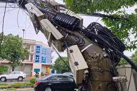 Sau hơn 5 giờ quần thảo, bão số 5 Kajiki để lại nhiều thiệt hại tại Nghệ An