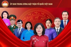  Chủ tịch và các Ủy viên Đoàn Chủ tịch Ủy ban Trung ương MTTQ Việt Nam ứng cử đại biểu Quốc hội khoá XVI