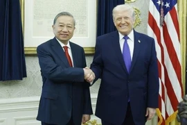 Tổng Bí thư Tô Lâm gặp Tổng thống Donald Trump tại Nhà Trắng