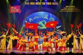 Chương trình nghệ thuật “Mãi mãi niềm tin theo Đảng” khơi dậy niềm tự hào