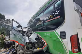 Tai nạn giao thông nghiêm trọng trên Quốc lộ 9, hai người tử vong