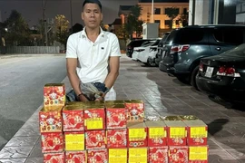 Khởi tố đối tượng buôn bán hơn 130kg pháo nổ do Trung Quốc sản xuất