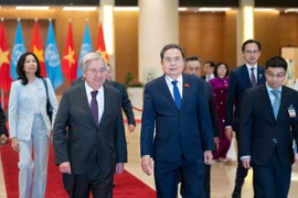 Chủ tịch Quốc hội Trần Thanh Mẫn hội kiến Tổng thư ký Liên Hợp Quốc