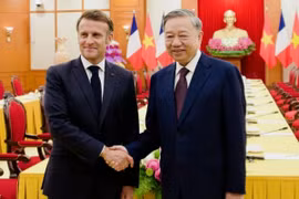 Tổng Bí thư Tô Lâm tiếp Tổng thống Pháp Emmanuel Macron