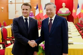 Tổng Bí thư Tô Lâm tiếp Tổng thống Pháp Emmanuel Macron