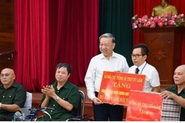 TBT Tô Lâm thăm TT điều dưỡng thương binh Thuận Thành