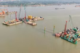 Diện mạo cầu Trần Hưng Đạo quyết tâm 'cán đích' giữa năm 2027