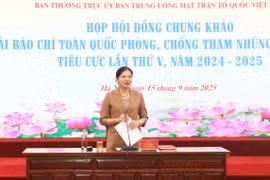 91 tác phẩm vào Chung khảo Giải báo chí toàn quốc phòng, chống tham nhũng
