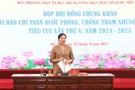 91 tác phẩm vào Chung khảo Giải báo chí toàn quốc phòng, chống tham nhũng