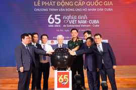 Phát động 65 ngày hướng về nhân dân Cuba