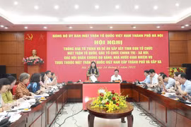 Hà Nội: Thông qua đề án sắp xếp, tinh gọn MTTQ, các tổ chức chính trị - xã hội